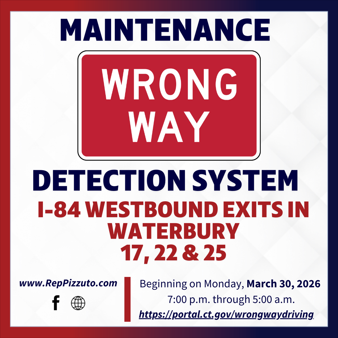 CT DOT to Perform Maintenance Work on I-84 Ramps